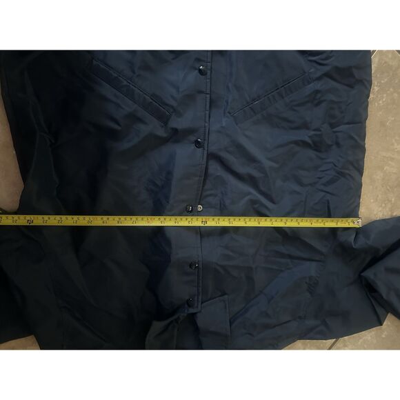 Windless L Vintage Windbreaker Jacket Snap Closure Navy Lightweight - Picture 5 of 5